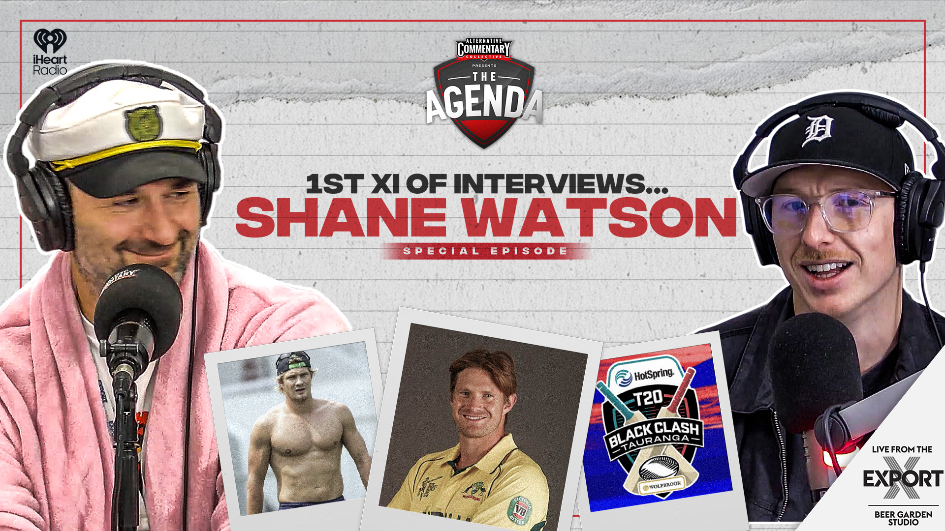 🎙️ LISTEN: "1st XI Of Interviews... Shane Watson"