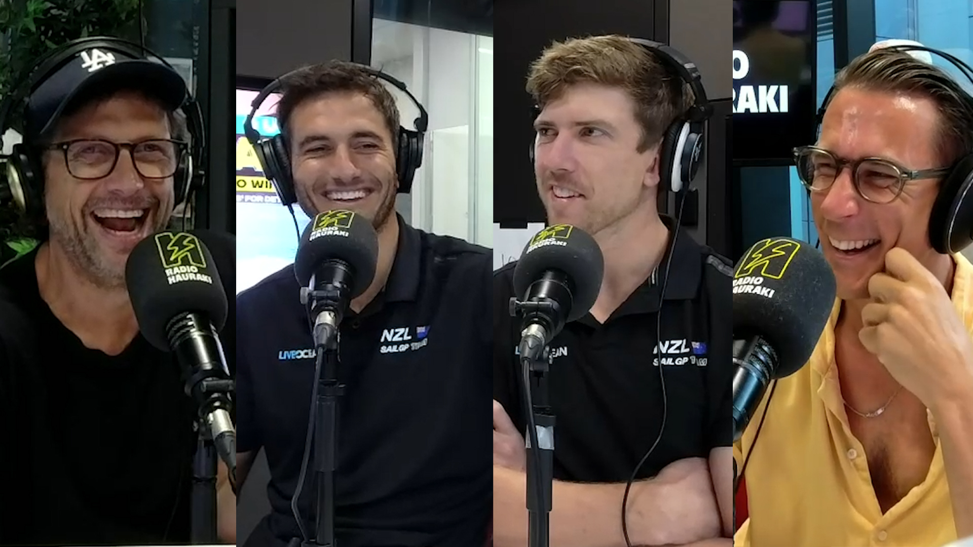 Matt & Jerry confess about commentating an America's Cup replay