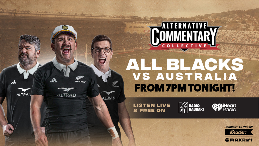 The ACC's Champagne Rugby brings you LIVE & FREE All Blacks commentary!