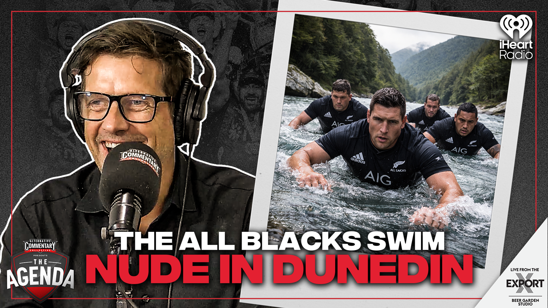🎥 WATCH: All Blacks swimming nude in Dunedin