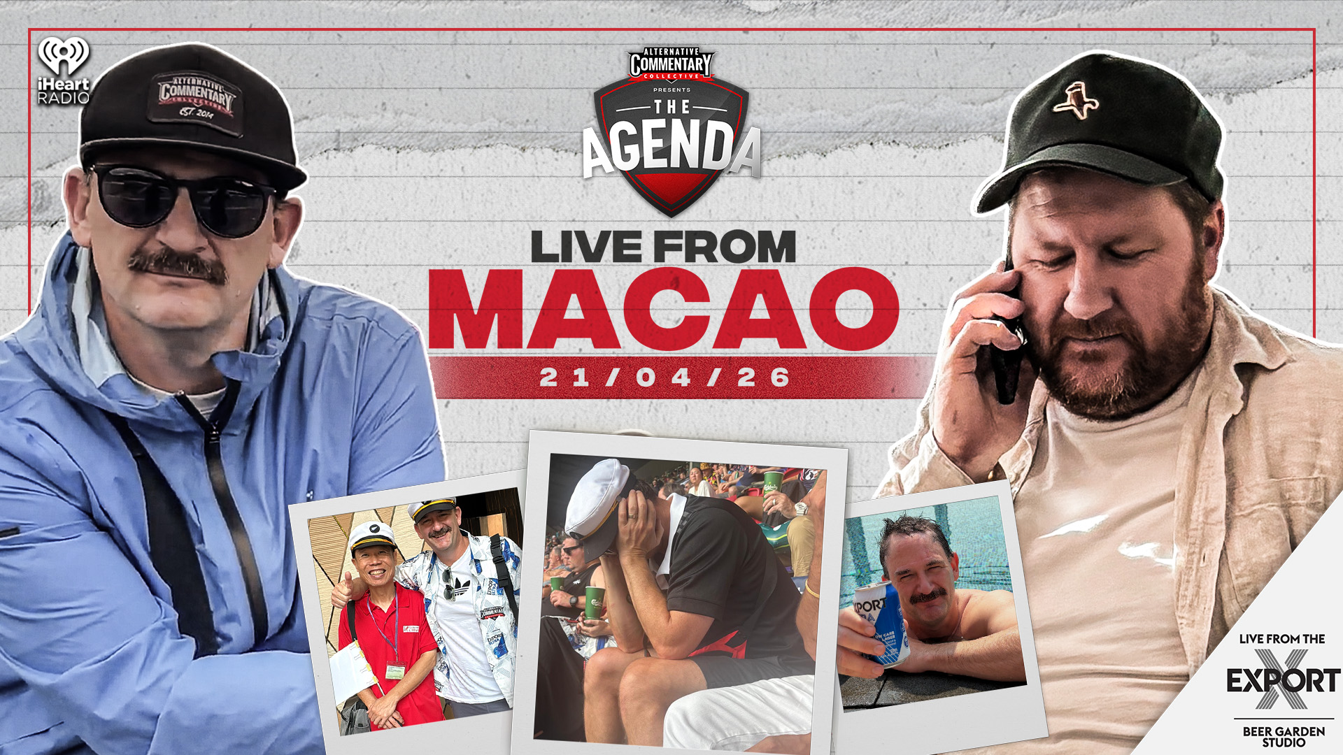 🎙️ LISTEN: "Live From Macao"