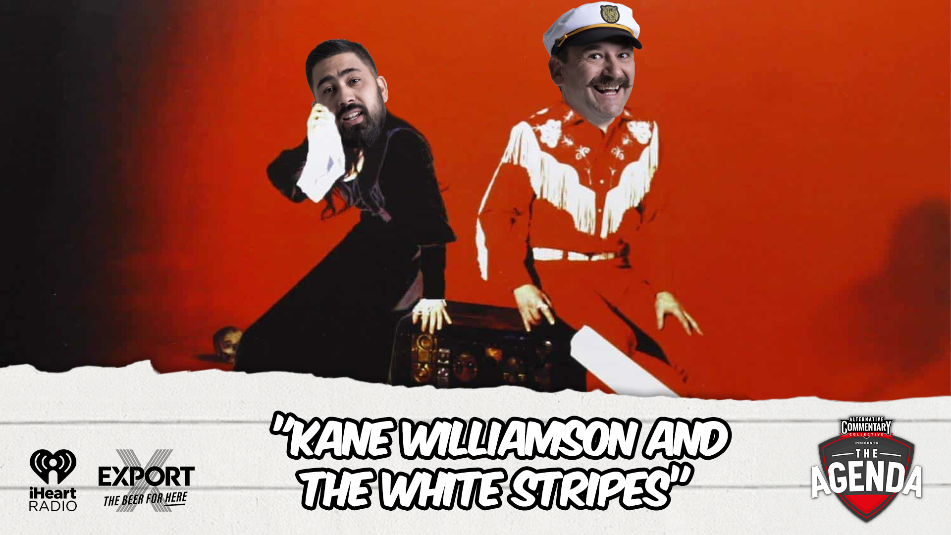 🎥 "Kane Williamson & The White Stripes" - The Agenda Podcast (Full Video Episode)