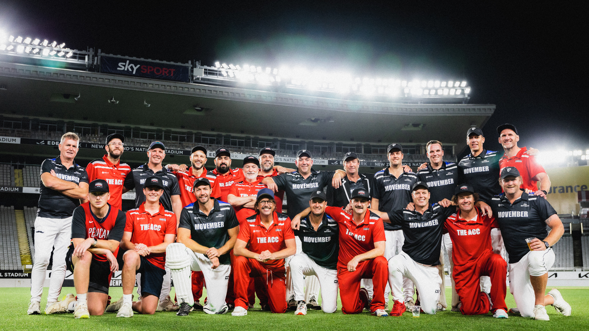 WATCH: The ACC XI vs The Movember XI at Eden Park