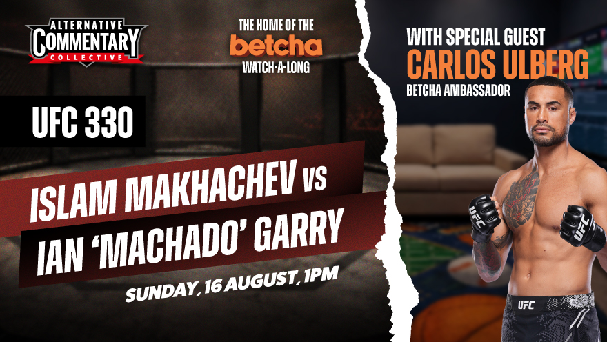 betcha Lounge Watch-A-Long | UFC 330