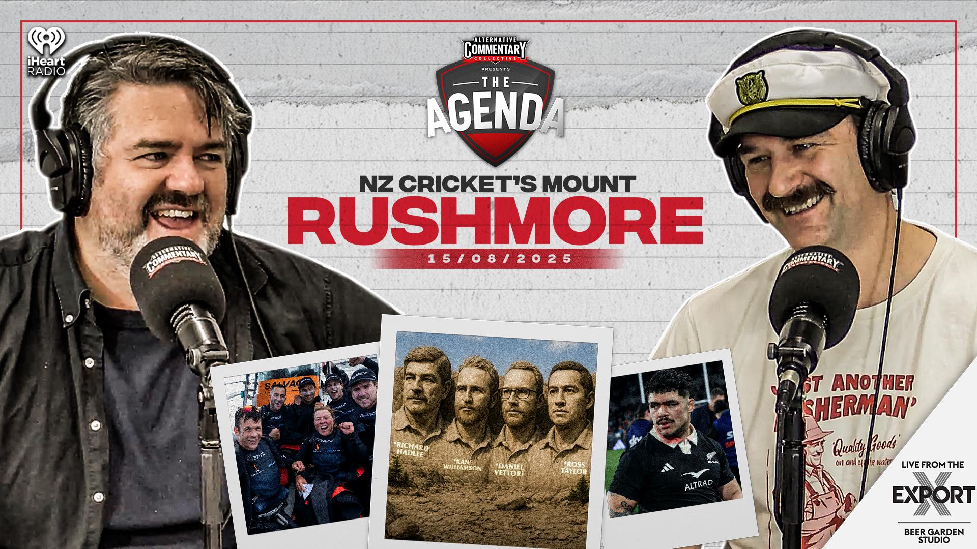 🎥 WATCH: "NZ Cricket's Mount Rushmore" - The Agenda Podcast (Full Video Episode)