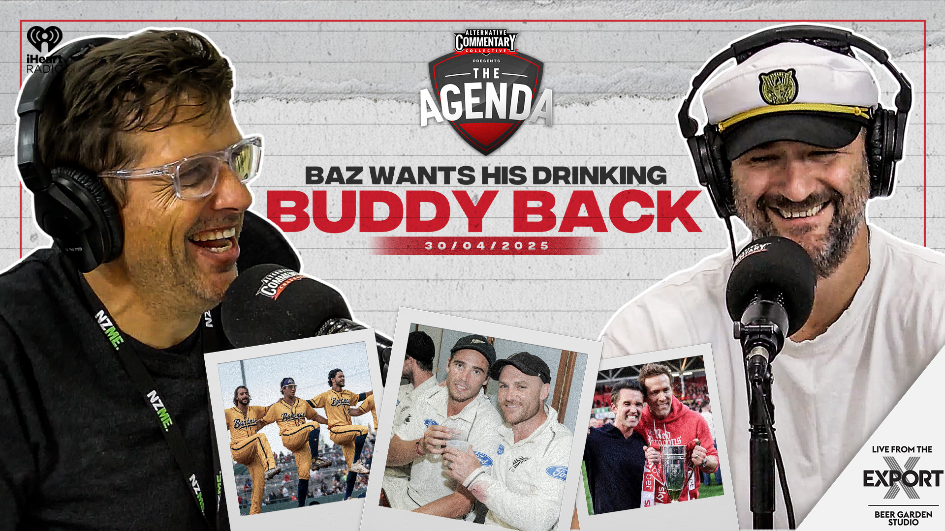 🎥 WATCH: "Baz Wants His Drinking Buddy Back" - The Agenda Podcast (Full Video Episode)
