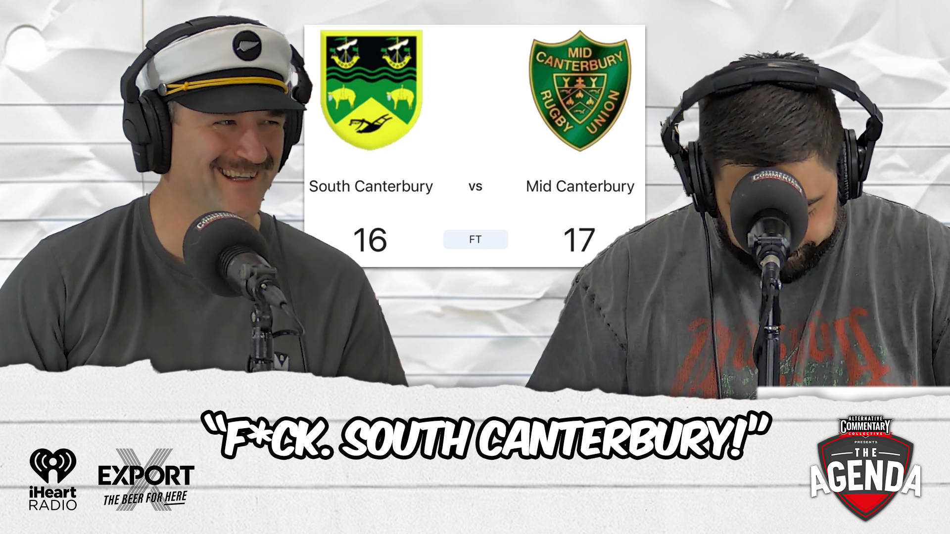🎥 "F*ck. South Canterbury!" - The Agenda Podcast (Full Video Episode)