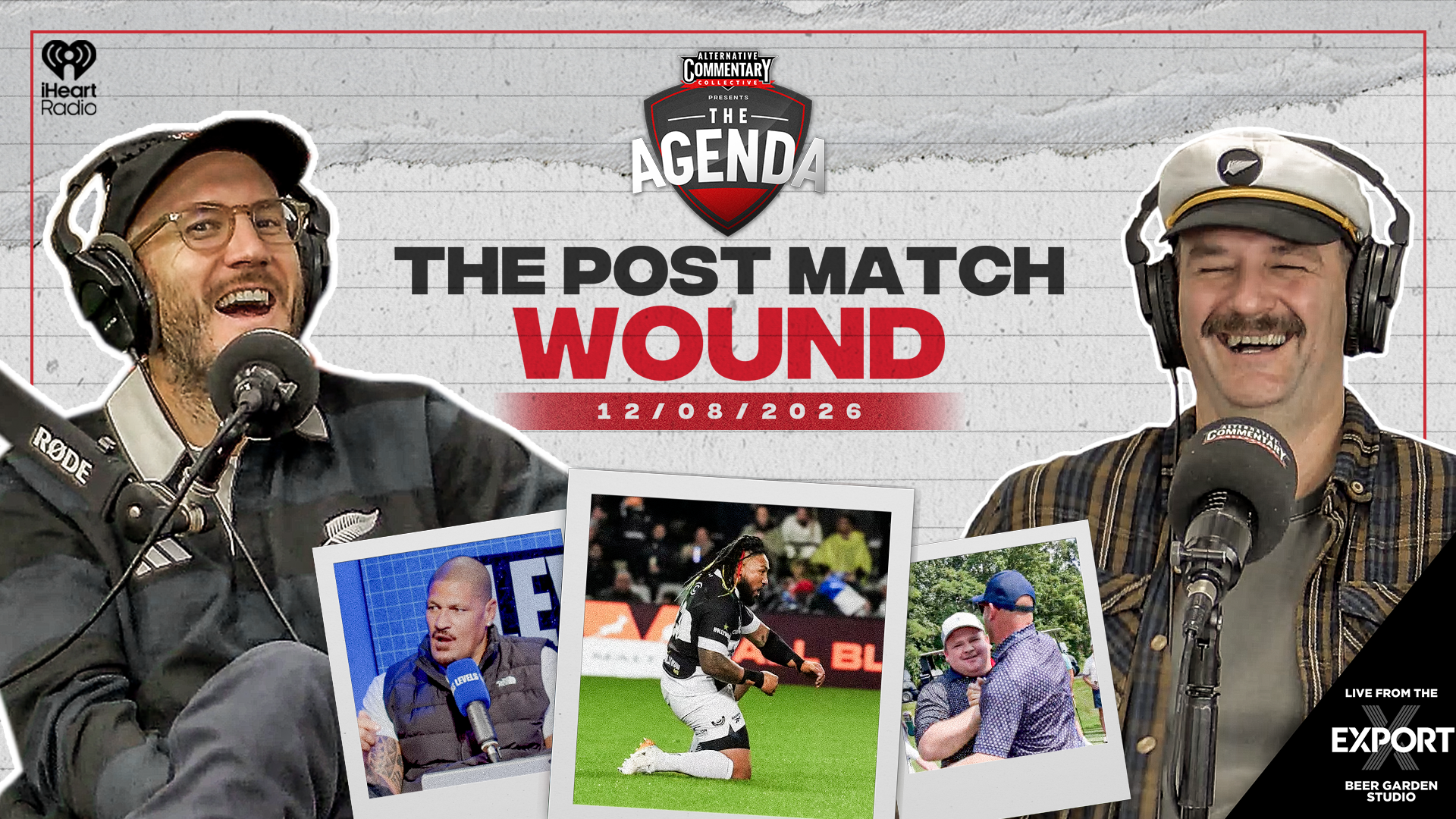 🎧 LISTEN & 📺 WATCH: "The Post Match Wound"