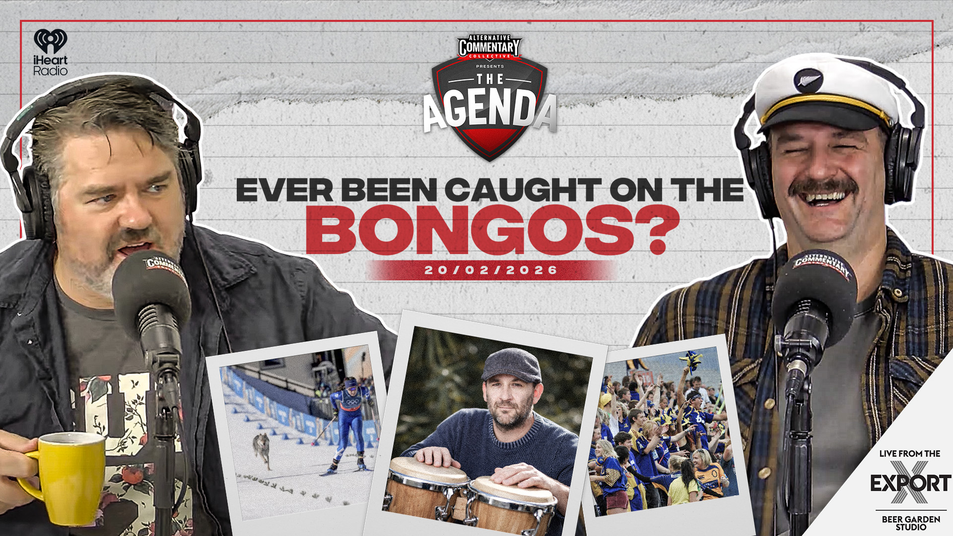 🎙️ LISTEN: "Ever Been Caught On The Bongos?"