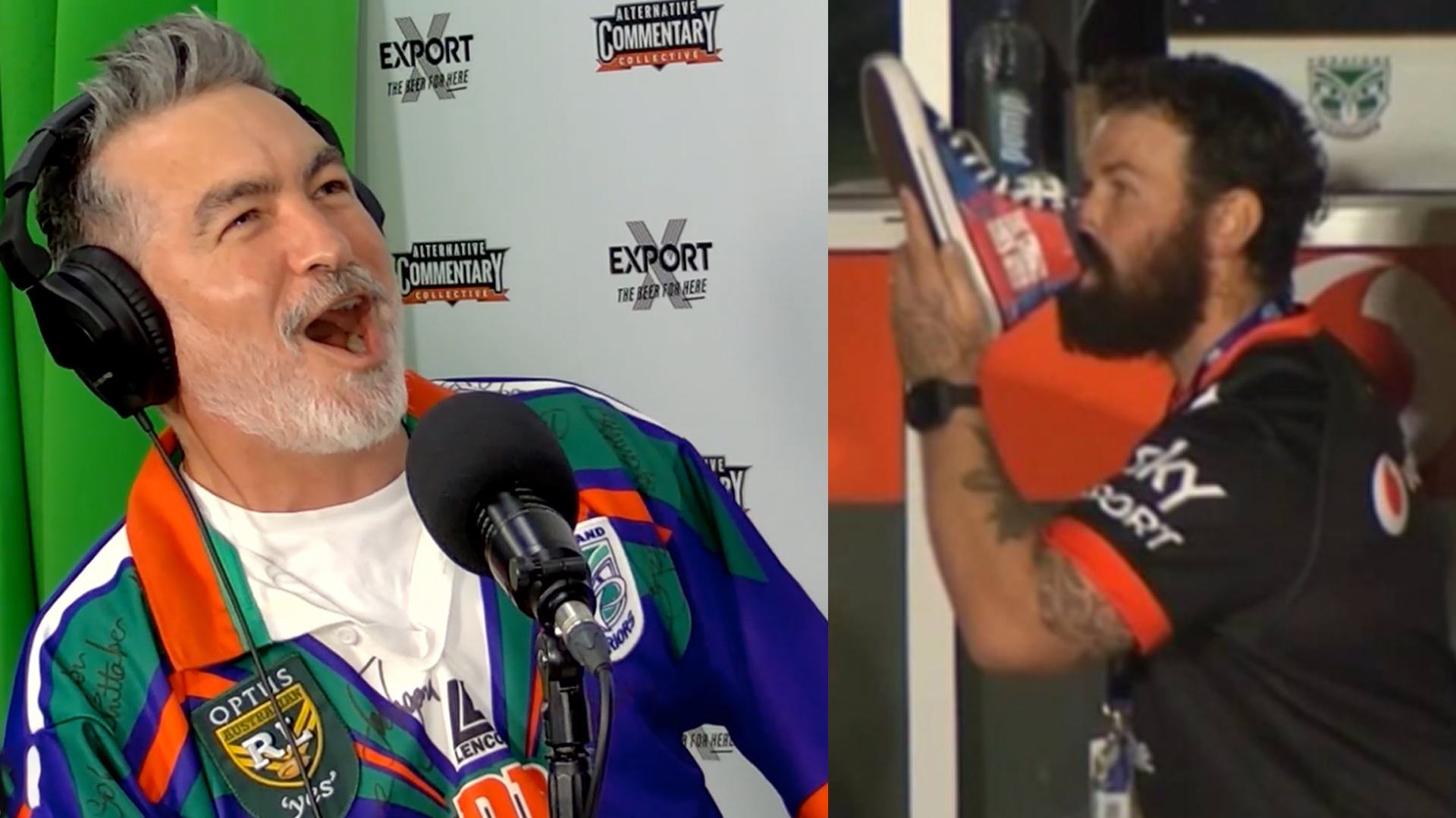 Dai Henwood on "Roger Shoey Vasa-Sheck" & "Blowhu Harris"