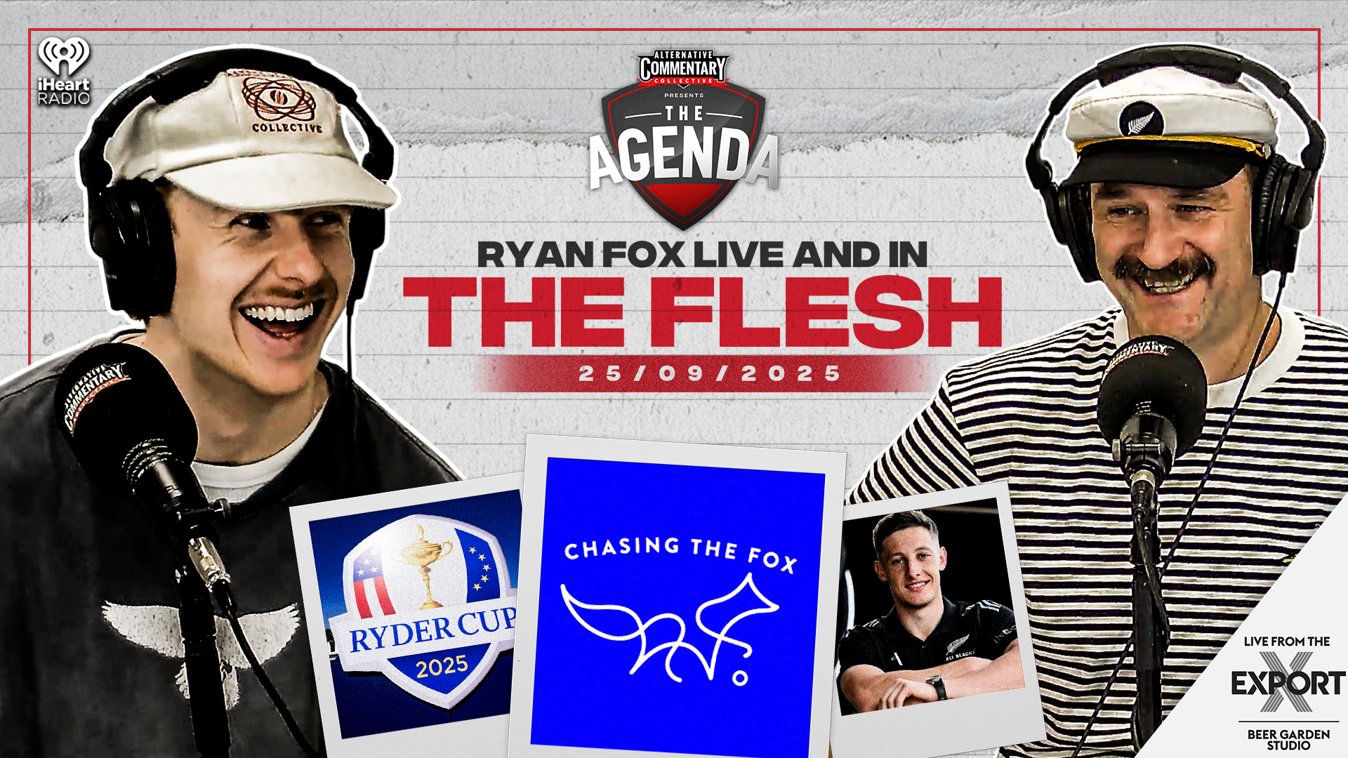 🎙️ LISTEN: "Ryan Fox Live And In The Flesh"