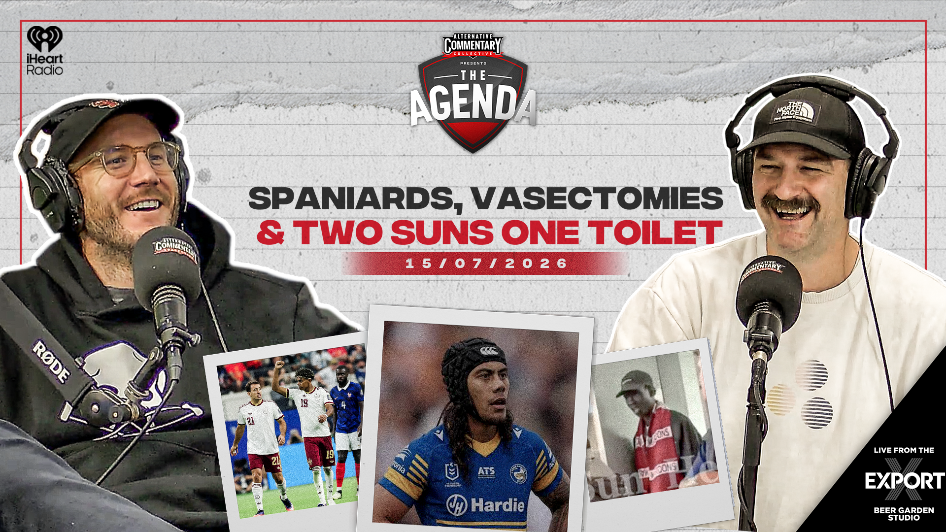 🎧 LISTEN & 📺 WATCH: "Spaniards, Vasectomies & Two Suns One Toilet"