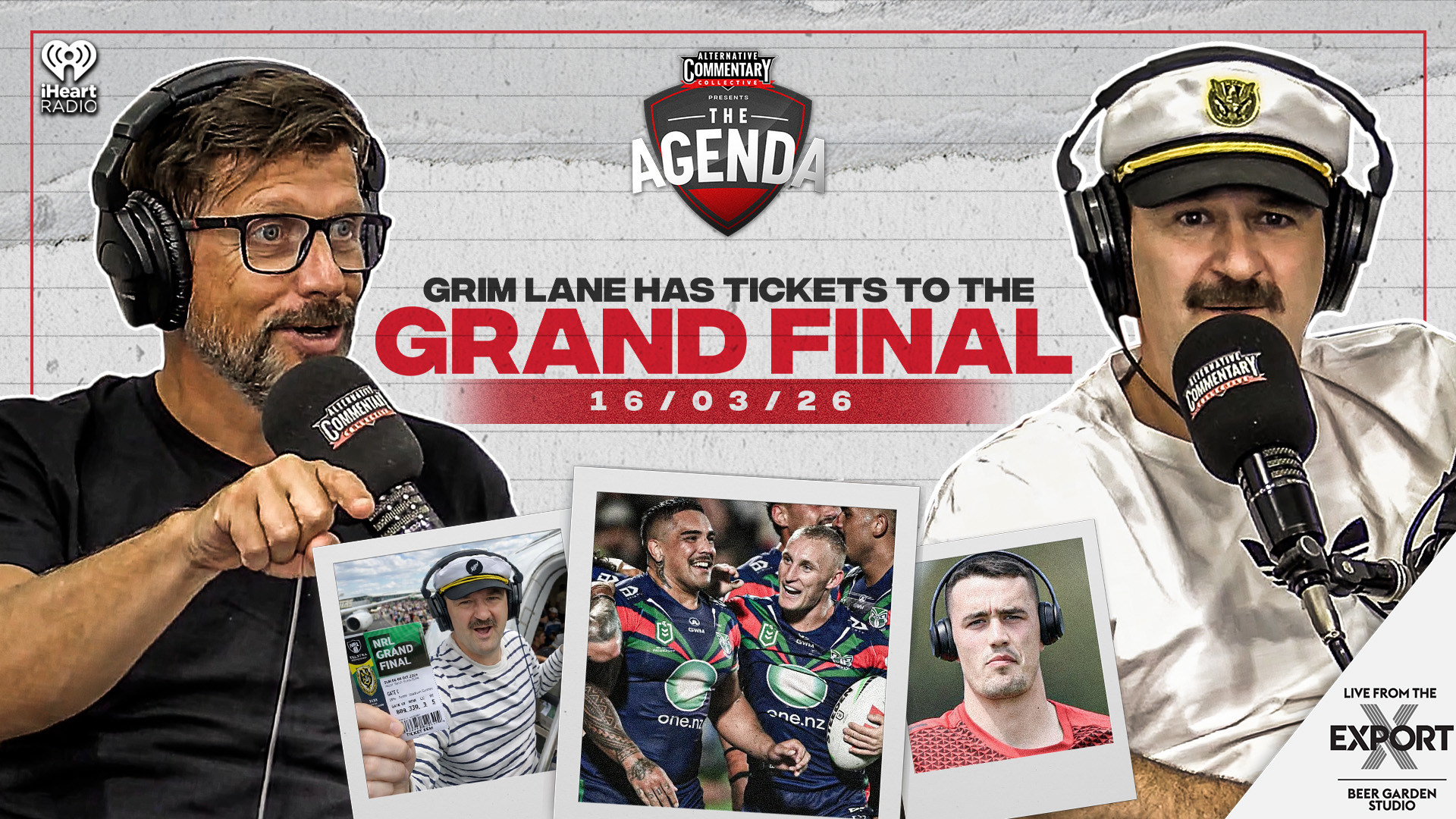 🎙️ LISTEN: "Grim Lane Has Tickets To The NRL Grand Final"