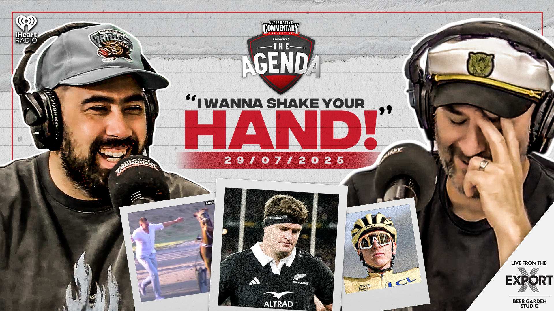 🎙️ LISTEN: "I Wanna Shake Your Hand!"