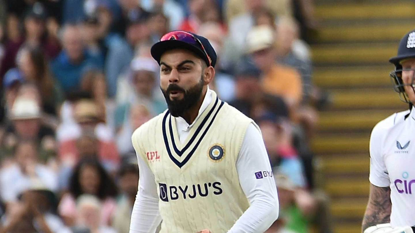 Virat Kohli slammed for classless act after Jonny Bairstow century