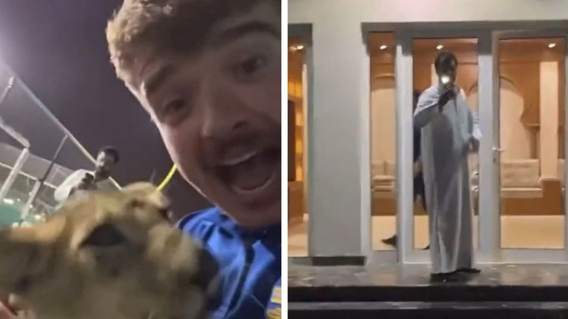 Football fan’s wild hunt for beer leads to party at home of a Sheikh’s son