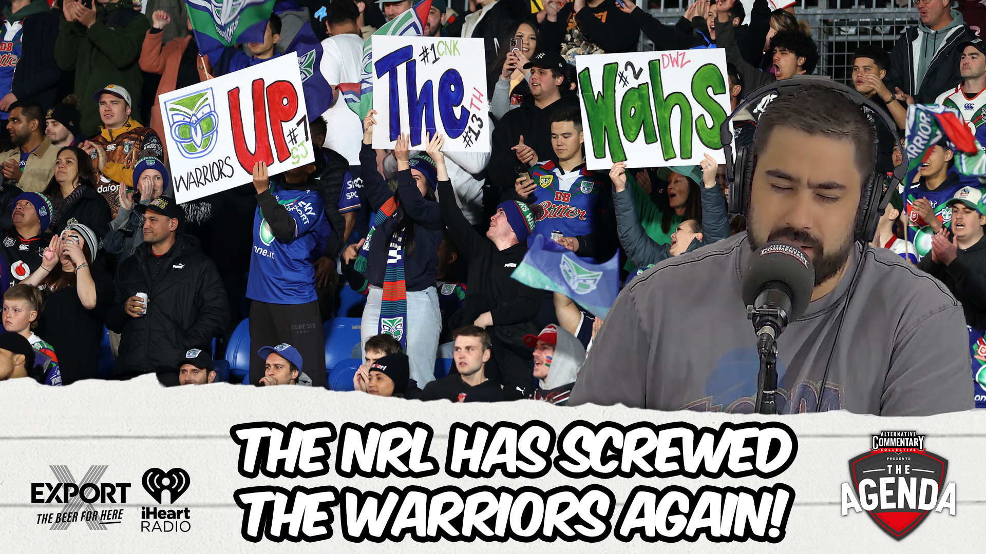🎥 The NRL has screwed the Warriors again!