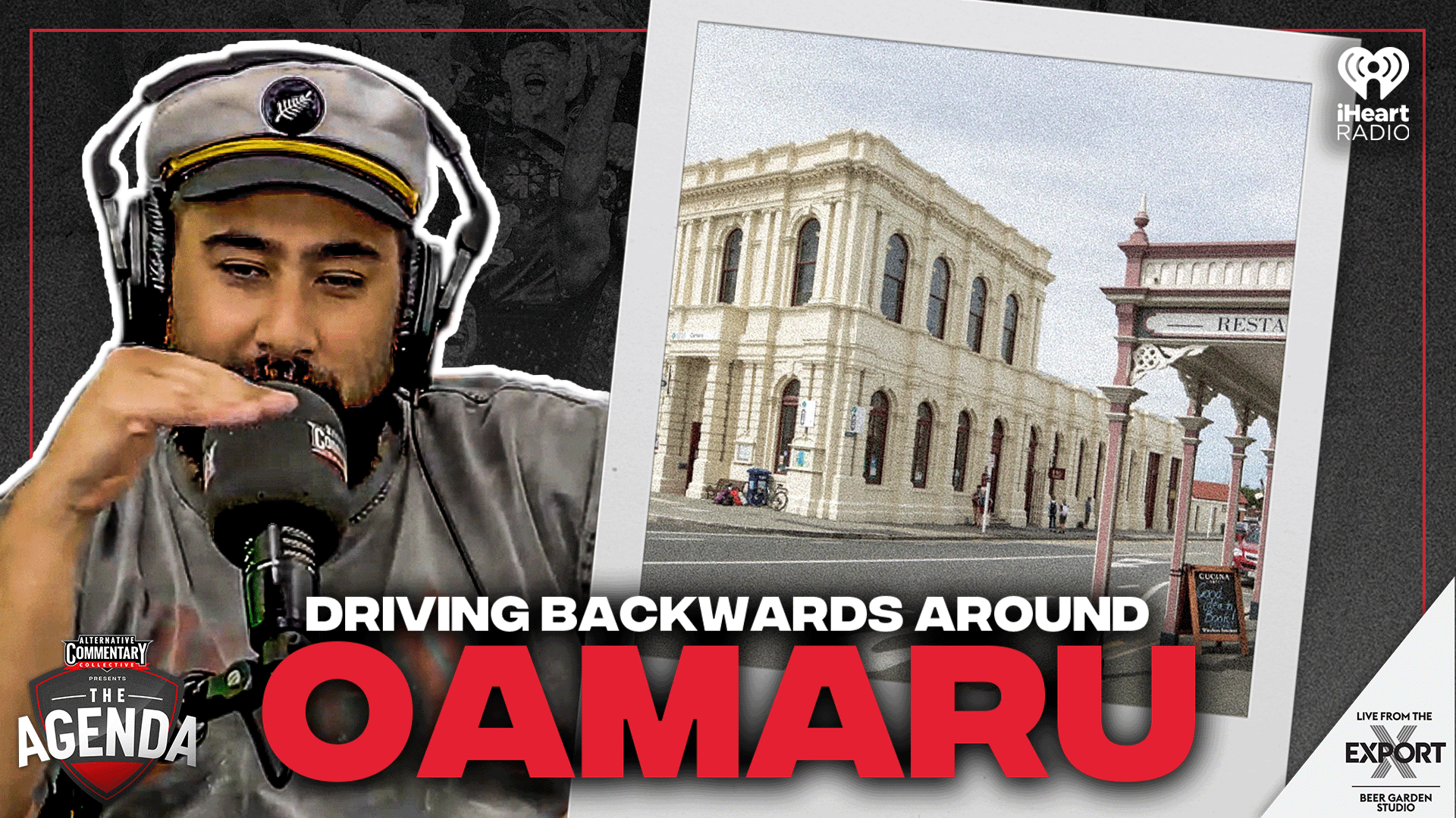 🎥 WATCH: Driving around Oamaru in REVERSE?!