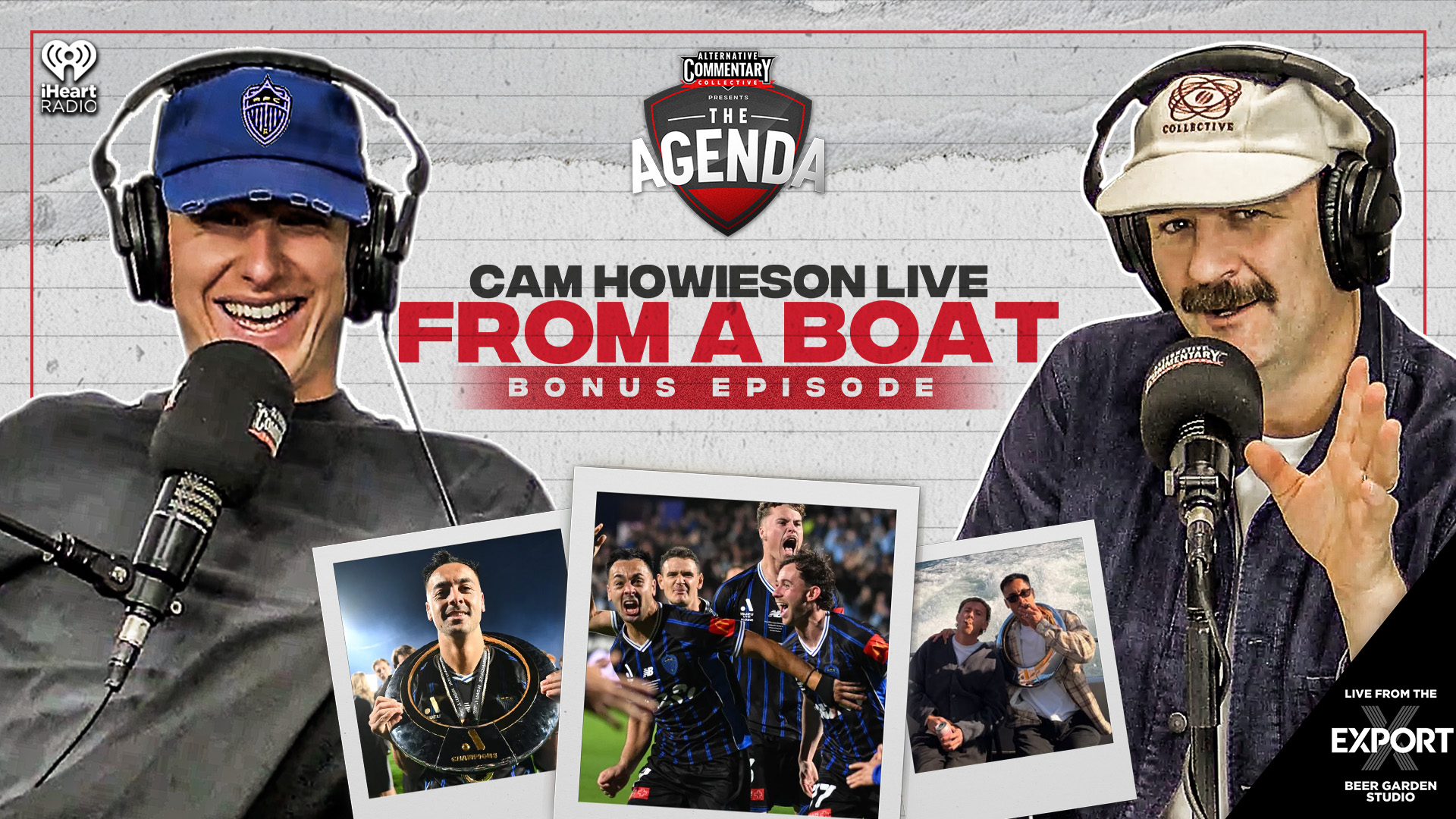 🎧 LISTEN & 📺 WATCH: "Cam Howieson Live From A Boat