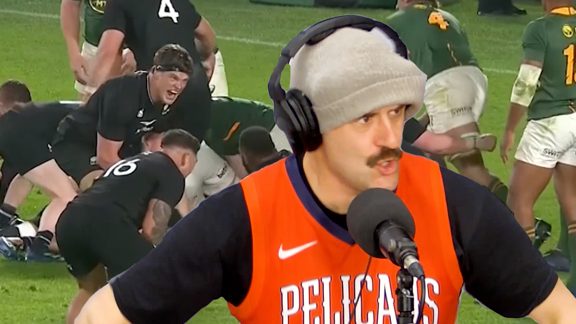 Dogroll Barrett goes full "He-Man"