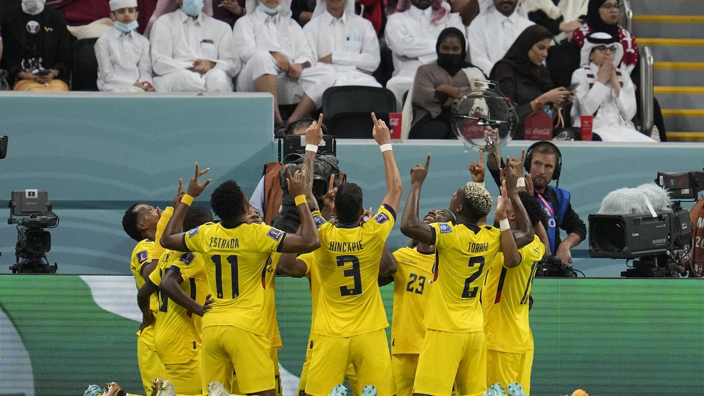 Hosts Qatar embarrassed in World Cup first