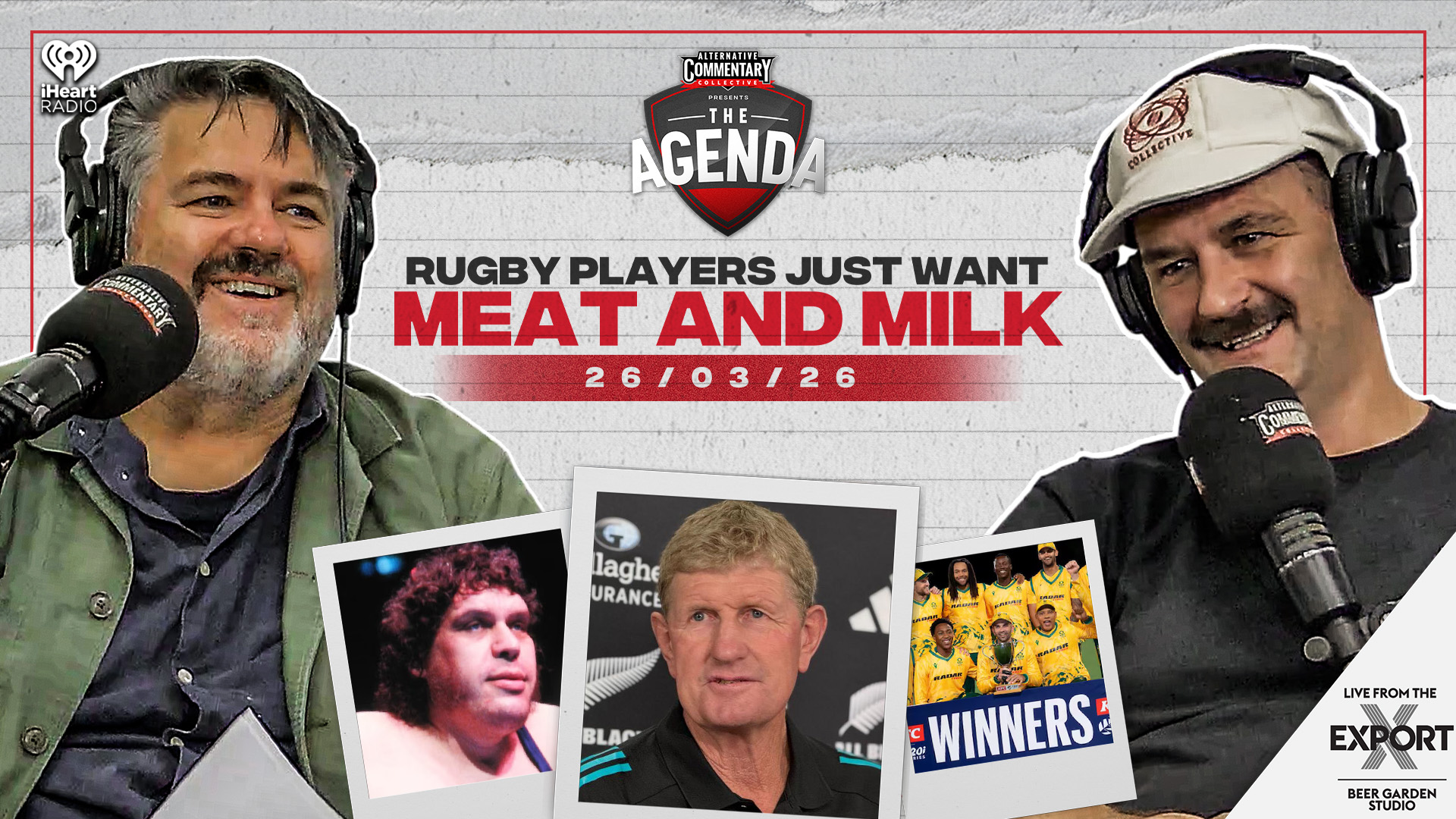 🎙️ LISTEN: "Rugby Players Just Want Meat And Milk"