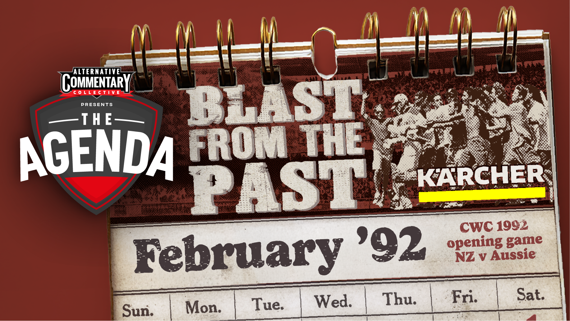 🎙️ LISTEN: "Blast From The Past - Ep One: '92 CWC Opening Game NZ Vs Aussie" 