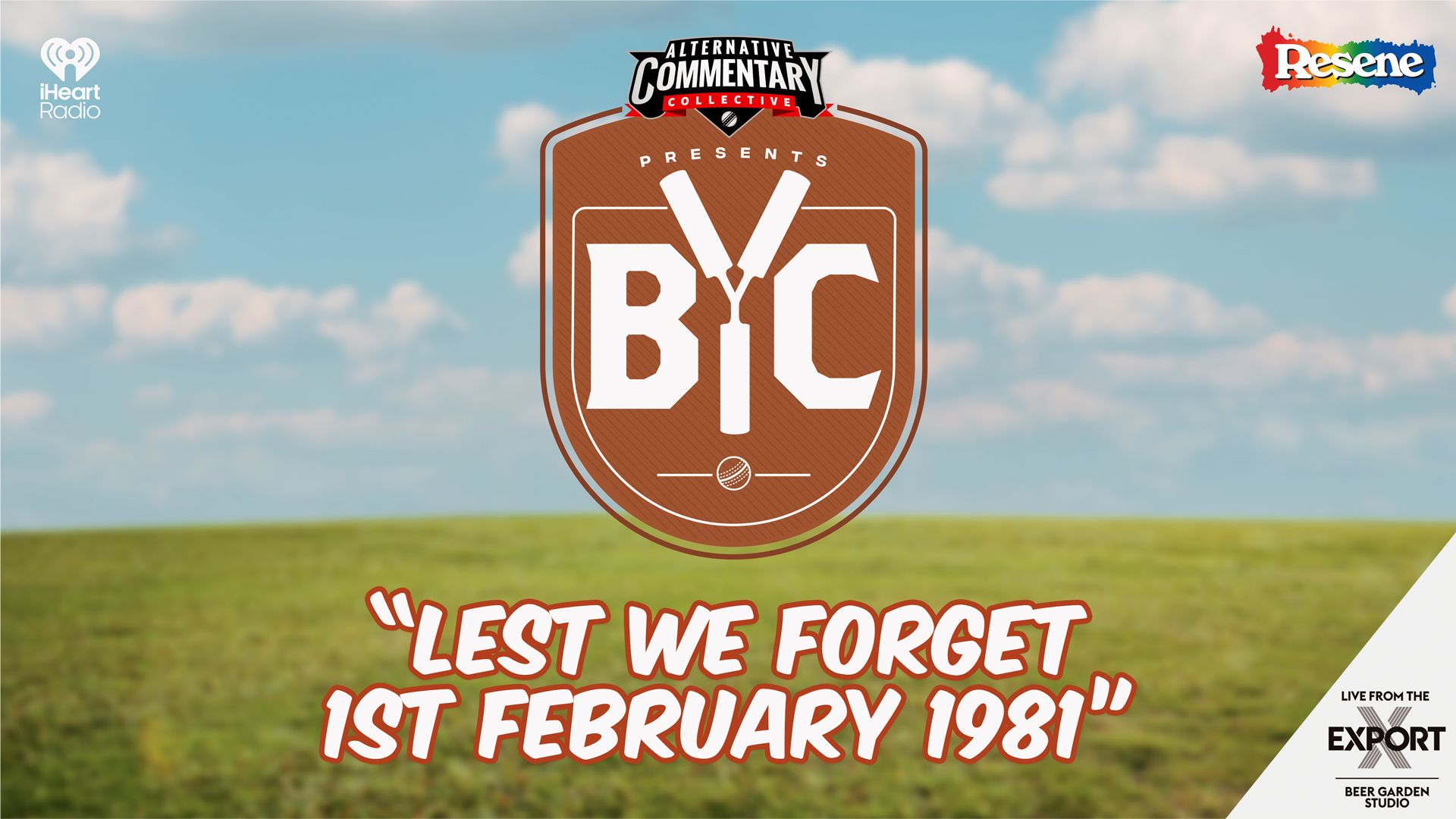 "Lest We Forget 1st February 1981"