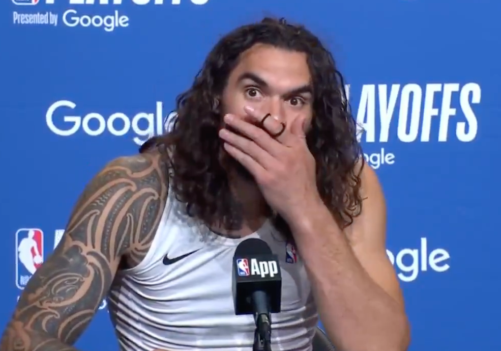📰 Steven Adams tells Aussie reporter to "F**k off"