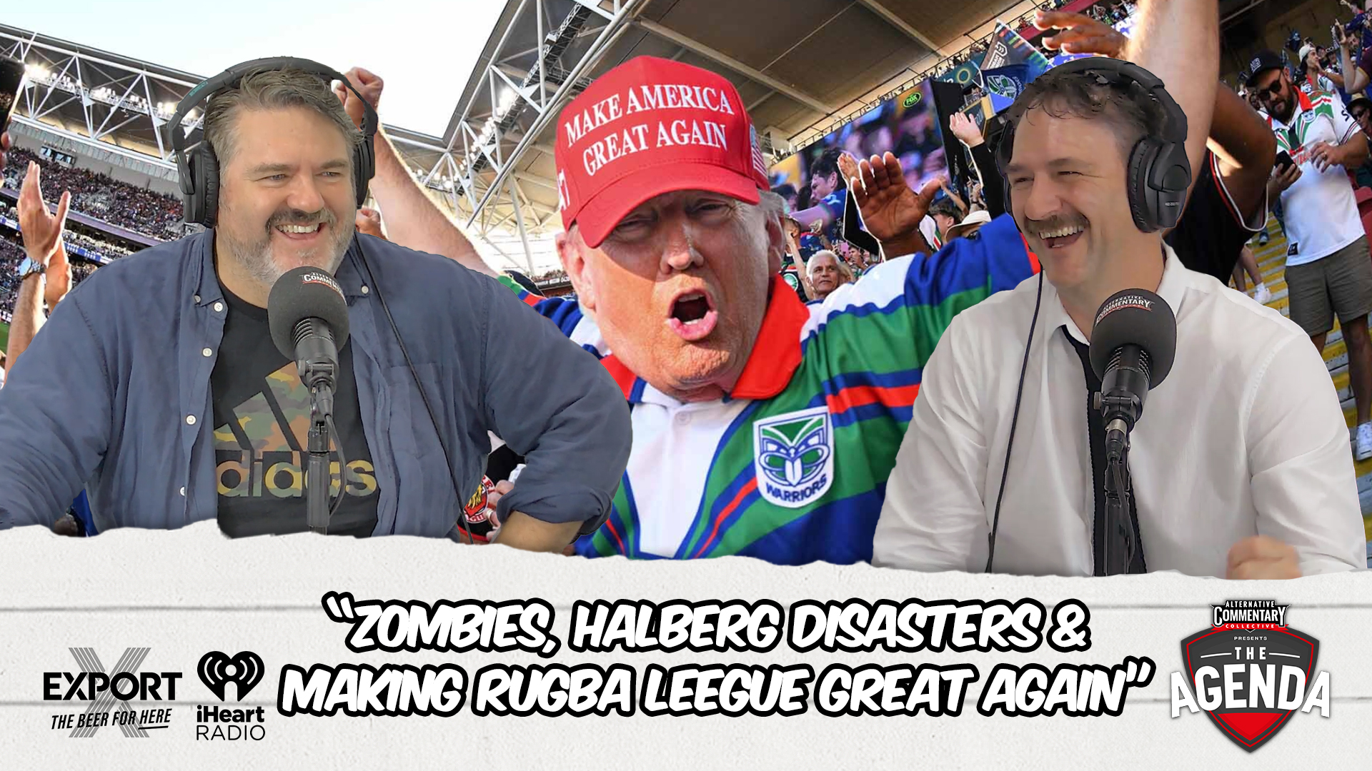 🎥 WATCH: “Zombies, Halberg Disasters & Making Rugba Leegue Great Again” - The Agenda Podcast (Full Video Episode)