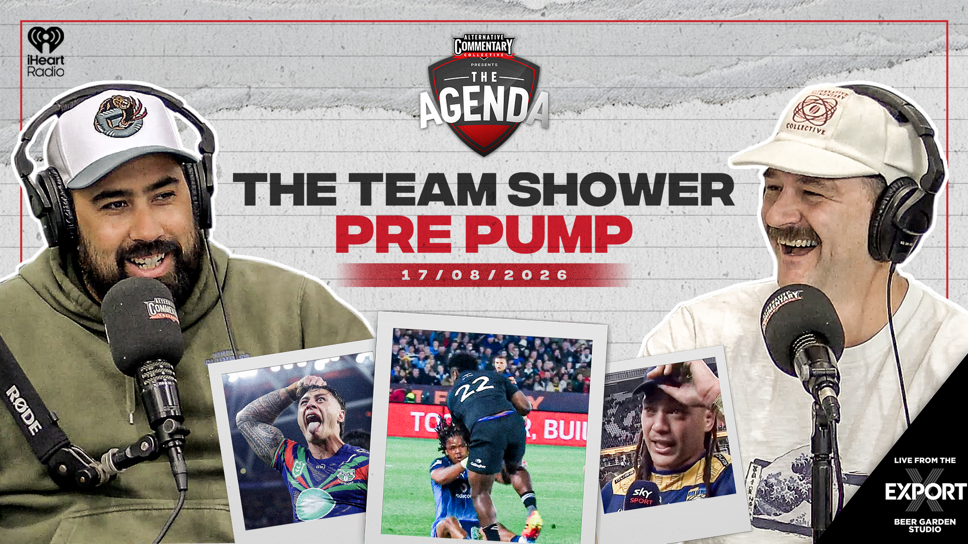 🎧 LISTEN & 📺 WATCH: "The Team Shower Pre Pump"