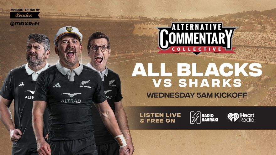 The ACC's Champagne Rugby brings you LIVE & FREE All Blacks commentary!