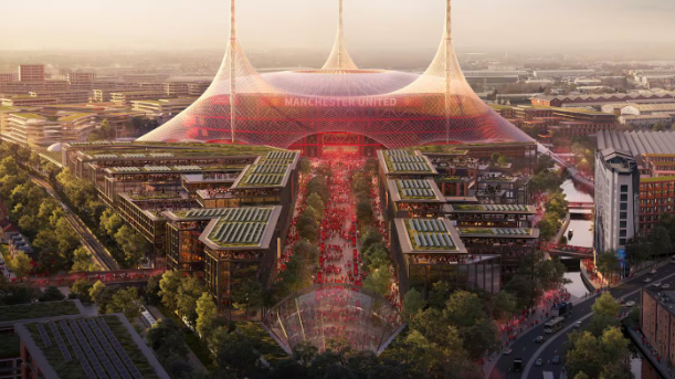 📰 Man Utd unveils ambitious new $4.5 Billion stadium plans