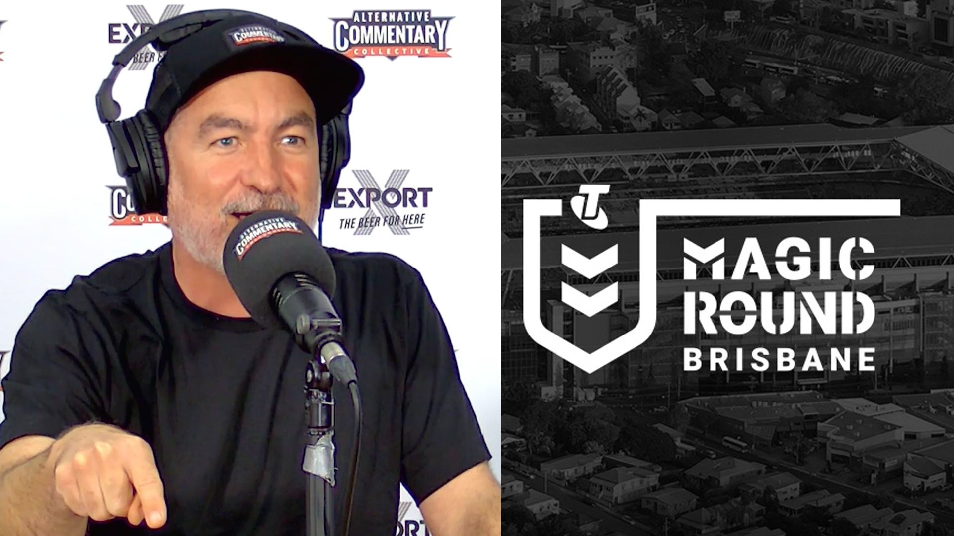 WATCH: Dai Henwood comes 'Off The Back Fence' on the Magic Round!