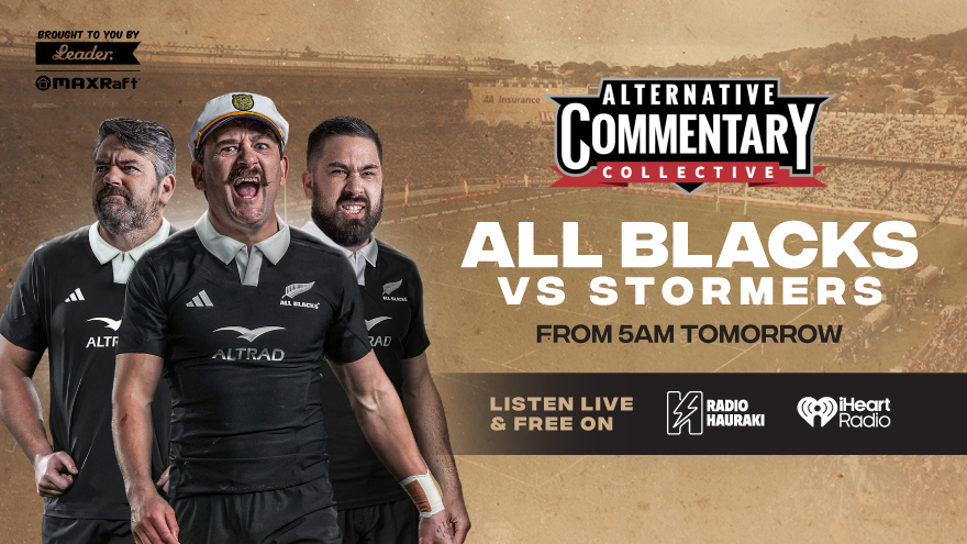 The ACC's Champagne Rugby brings you LIVE & FREE All Blacks commentary!
