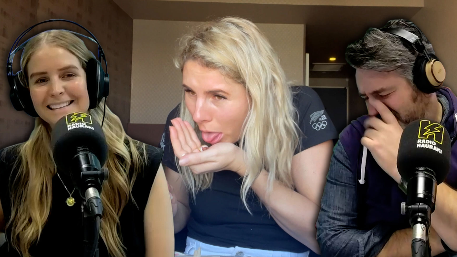 Storm Purvis' failed attempt trying the local Japanese cuisine