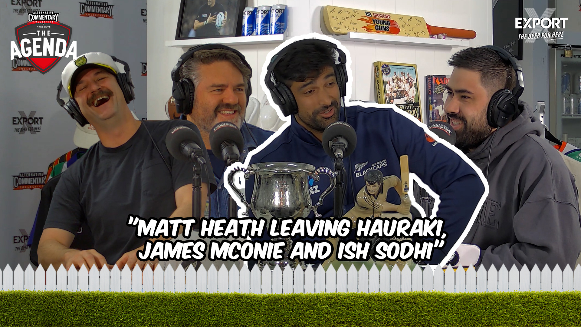 "Matt Heath Leaving Hauraki, James McOnie & Ish Sodhi"