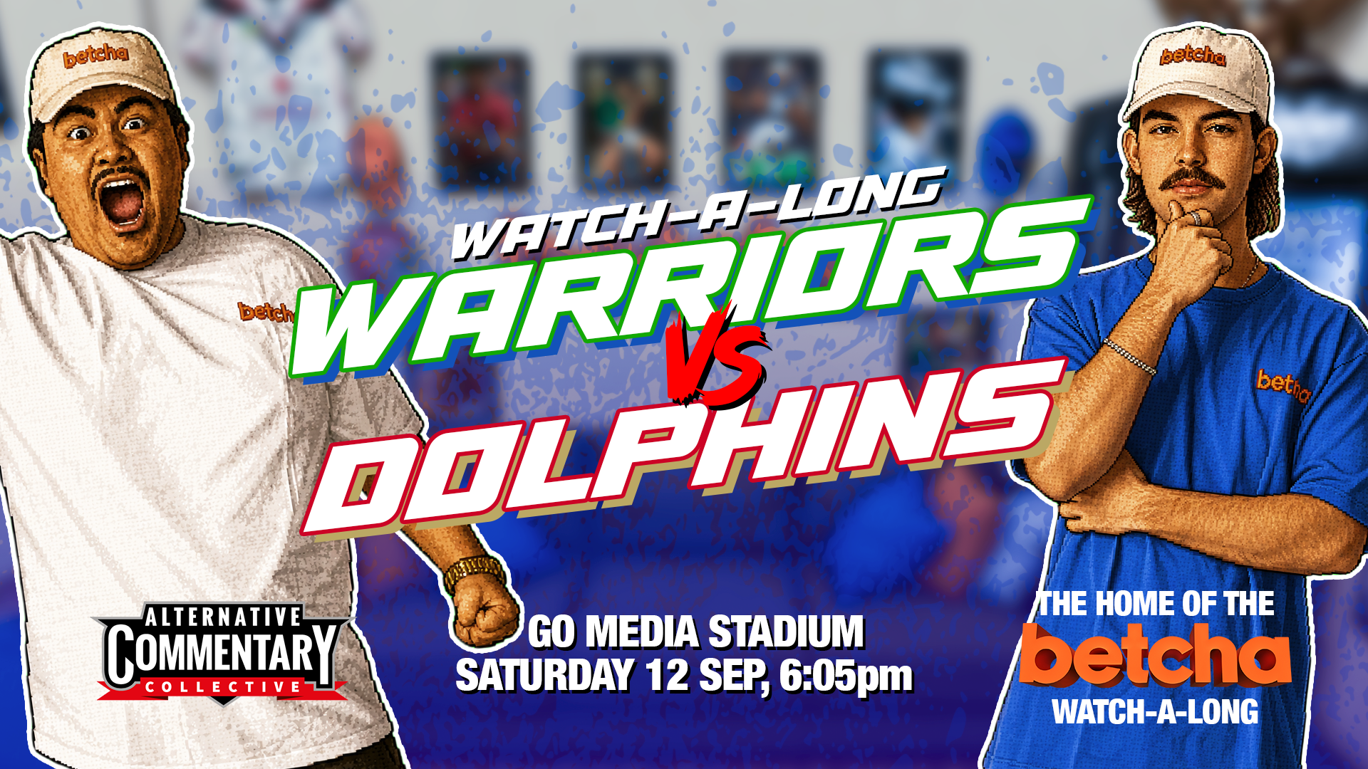 betcha Lounge Watch-A-Long | Warriors vs Dolphins