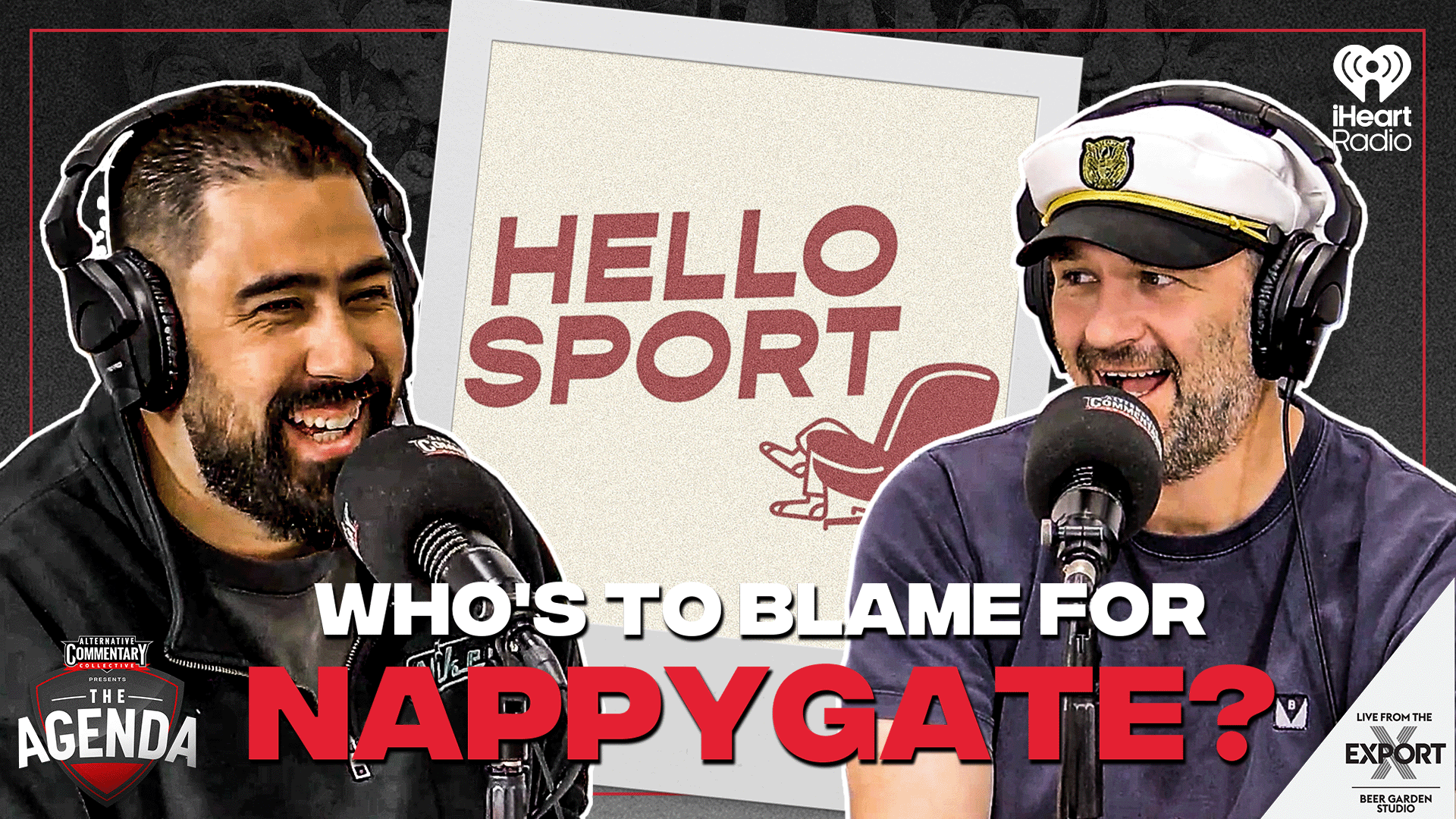 🎥 WATCH: The Agenda vs Hello Sport on who's to blame for "Nappygate"