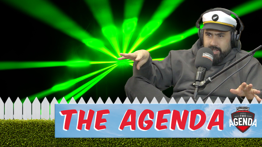 🎥 Manaia really hates laser Half-Time shows