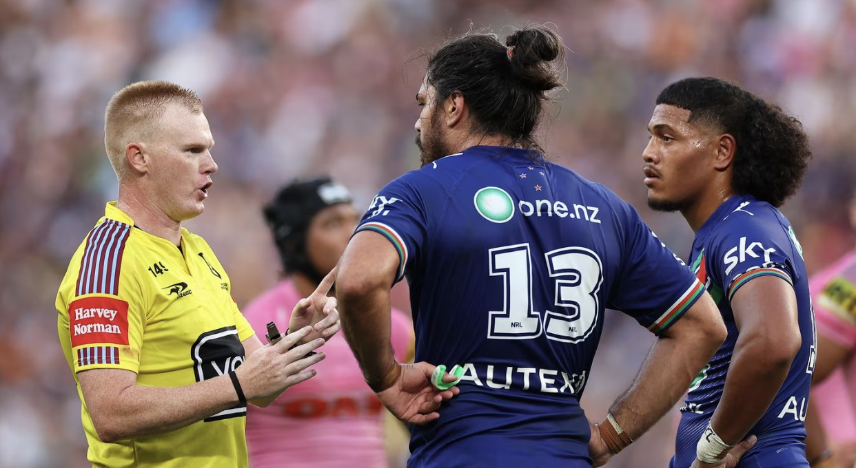 One NZ chief executive Jason Paris accuses NRL referees of cheating