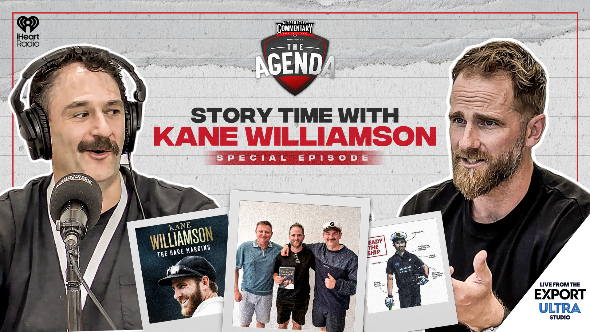 🎧 LISTEN & 📺 WATCH: "Story Time With Kane Williamson"