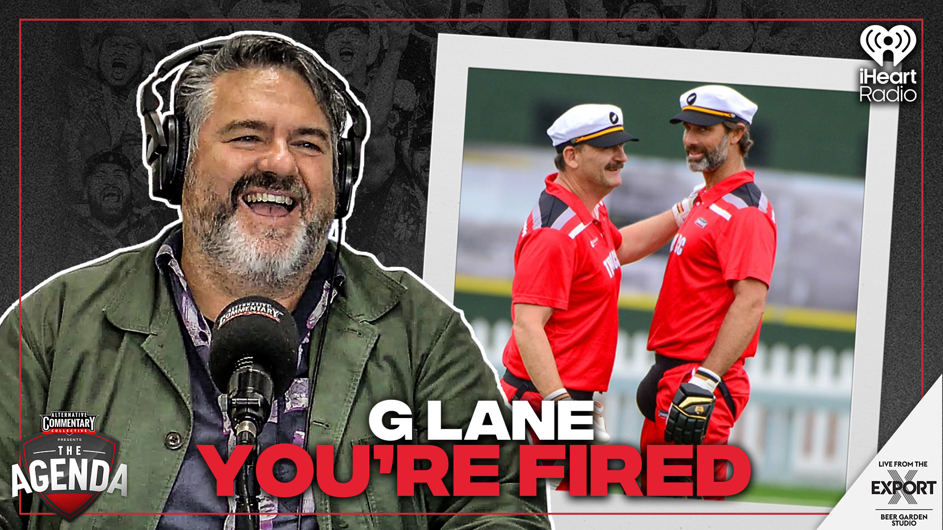 James McOnie Fires G Lane As Captain Live On Air - The Agenda Podcast