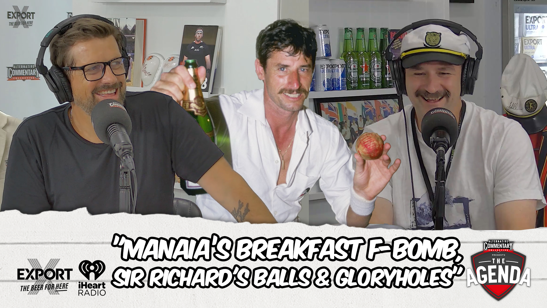 🎥 WATCH: "Breakfast F-Bombs, Sir Richard's Balls & Glory Holes" - The Agenda Podcast (Full Video Episode)