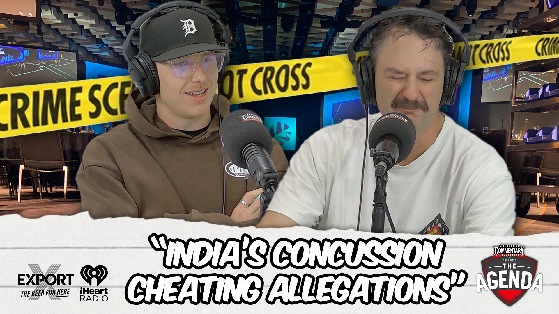 🎥 WATCH: "India's Concussion Cheating Allegations" - The Agenda Podcast (Full Video Episode)