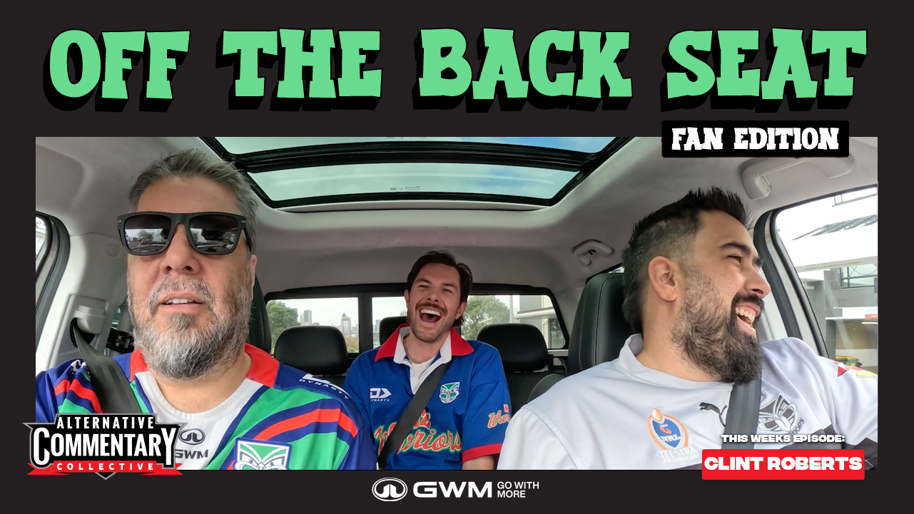 🎧 LISTEN & 📺 WATCH: Off The Back Seat: Fan Edition – Clint Roberts