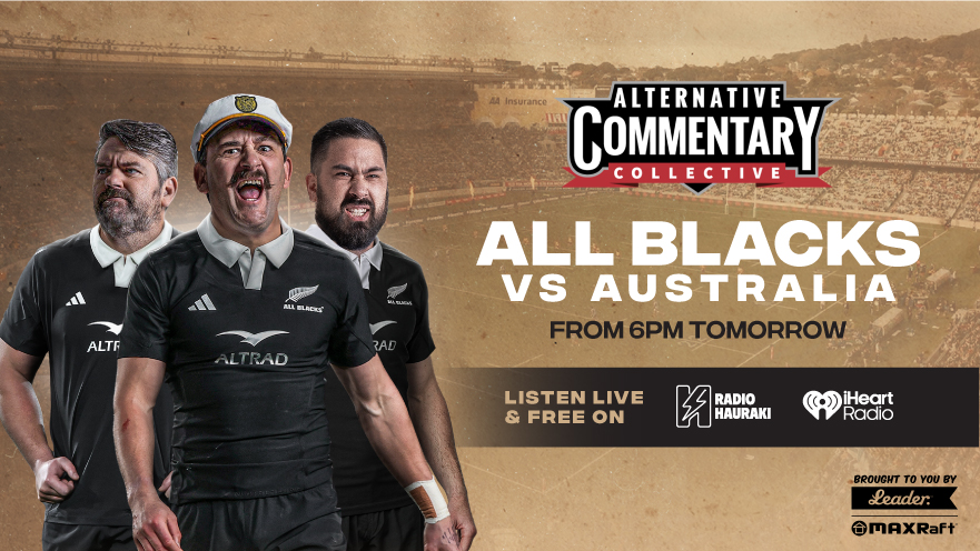 The ACC's Champagne Rugby brings you LIVE & FREE All Blacks commentary!