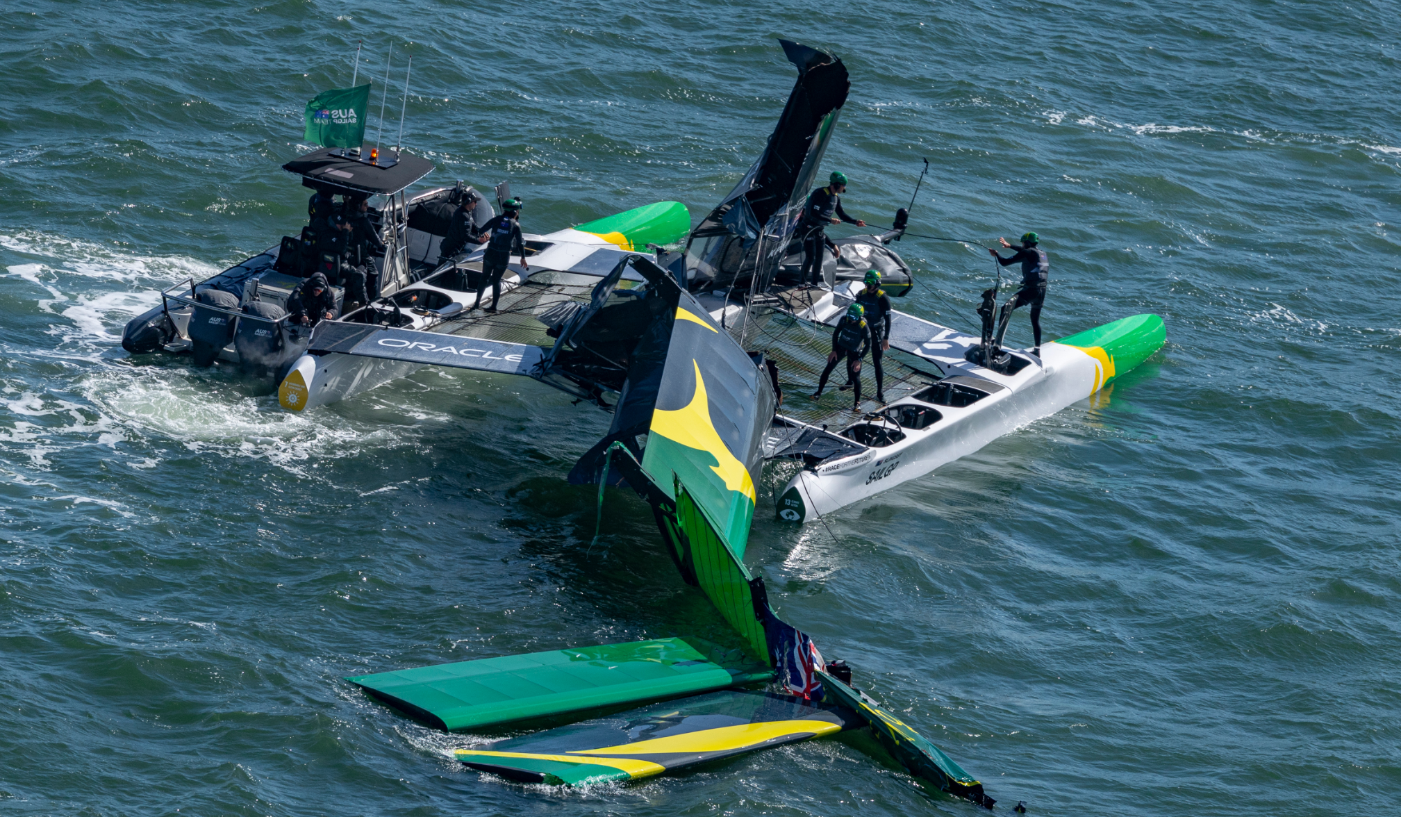 📰 Australian SailGP team suffer major damage while Black Foils miss podium
