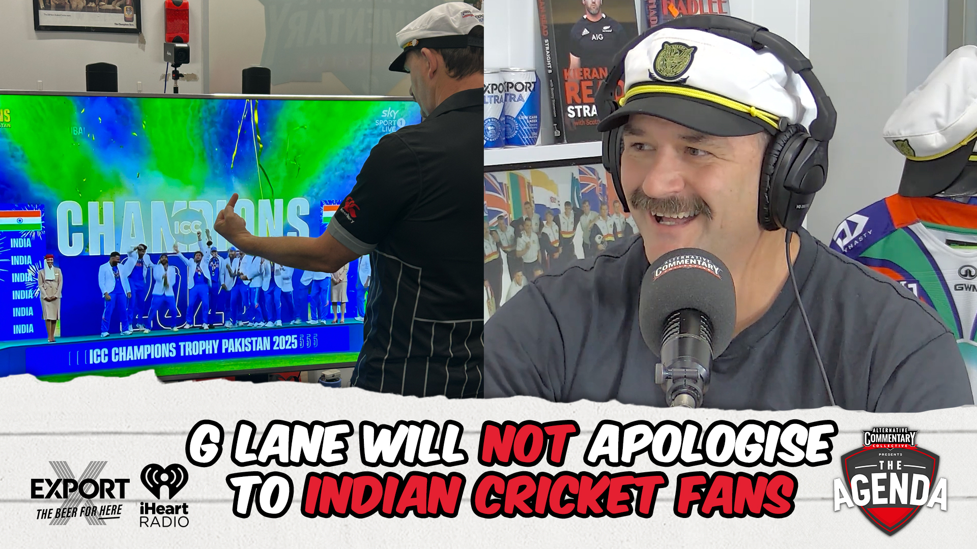 🎥 WATCH: G Lane will not apologise to Indian cricket fans
