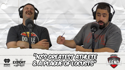 🎥 "NZ's Greatest Athlete & A Plague Of Locusts" - The Agenda Podcast (Full Video Episode)